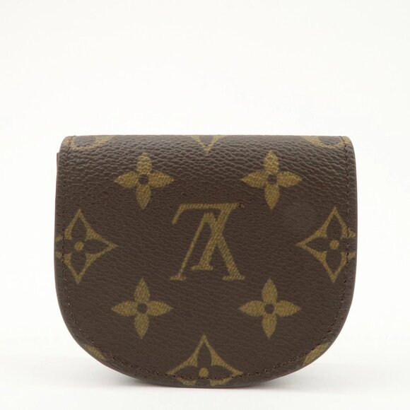 ❤️Authentic Louis Vuitton Monogram Porte Monnaie Gousset Coin Case❤️ - Picture 2 of 16